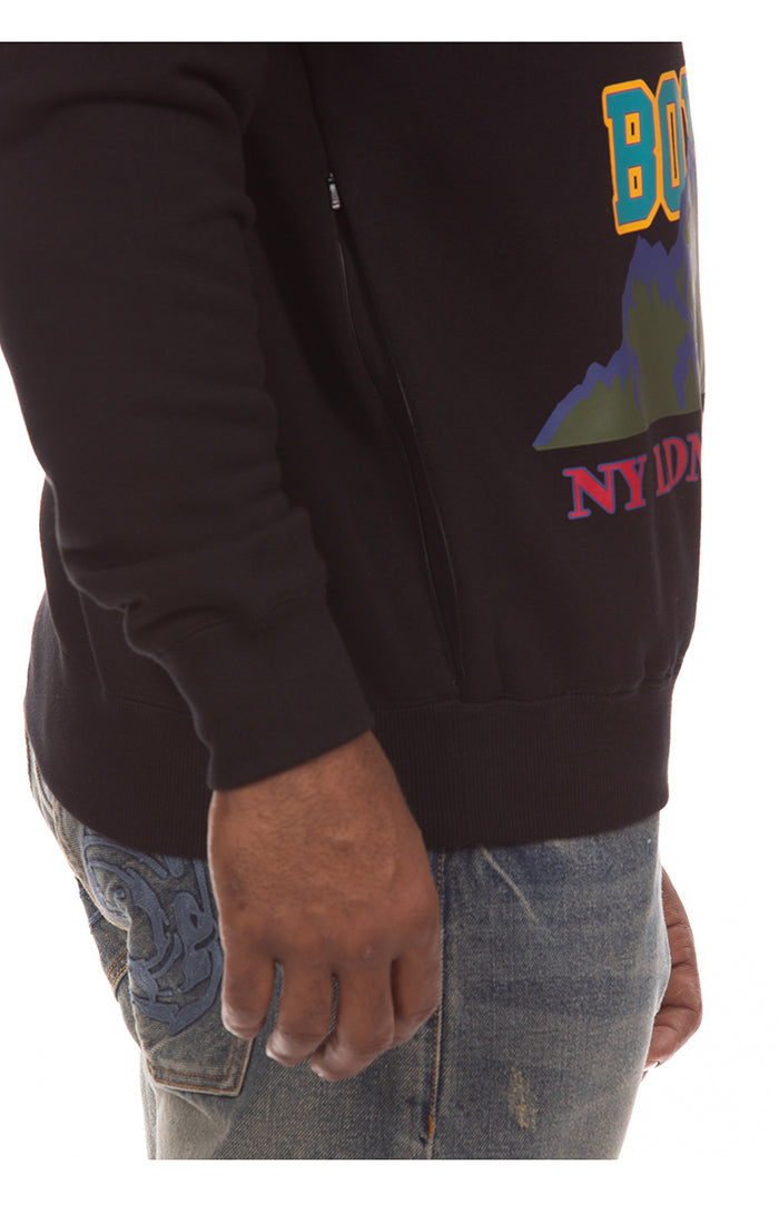 BBC Black BB Globe Hoodie (861-1306)