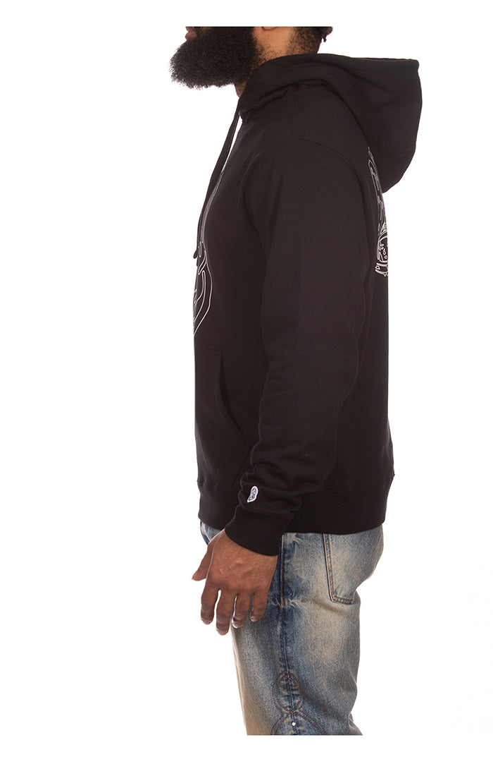 BBC Black BB Line Helmet Hoodie (841-8303) in a variety of colors and sizes for all ages and genders