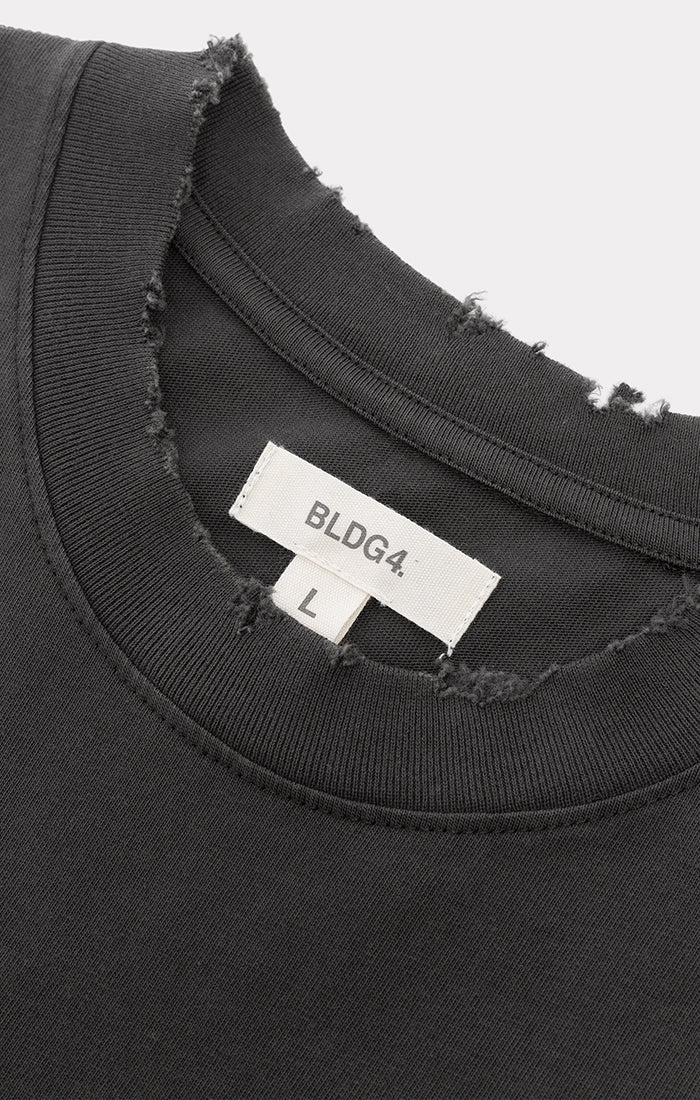 BLDG4 Precast SS Knit Tee - Jet Set (C61-6311)