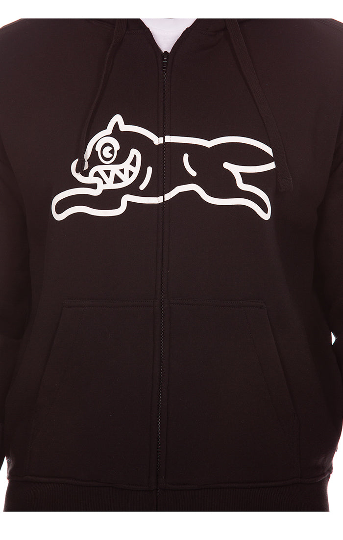 Ice Cream "Scanner" Black Zip Hoodie (451-6305)