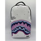 Sprayground Shark Central Liquid Chrome Backpack (B8427)