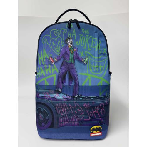 Sprayground DC Joker Tagged Up Batmobile Backpack (B9286)