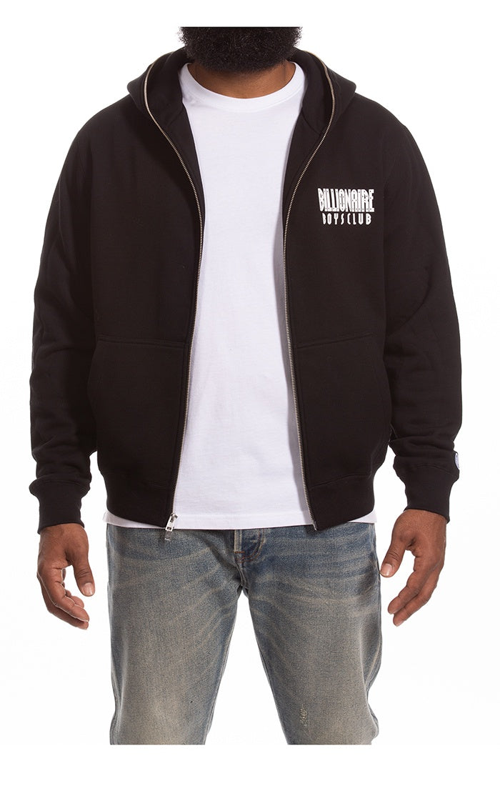 BBC Black BB Astro Zip Hoodie (861-1301)