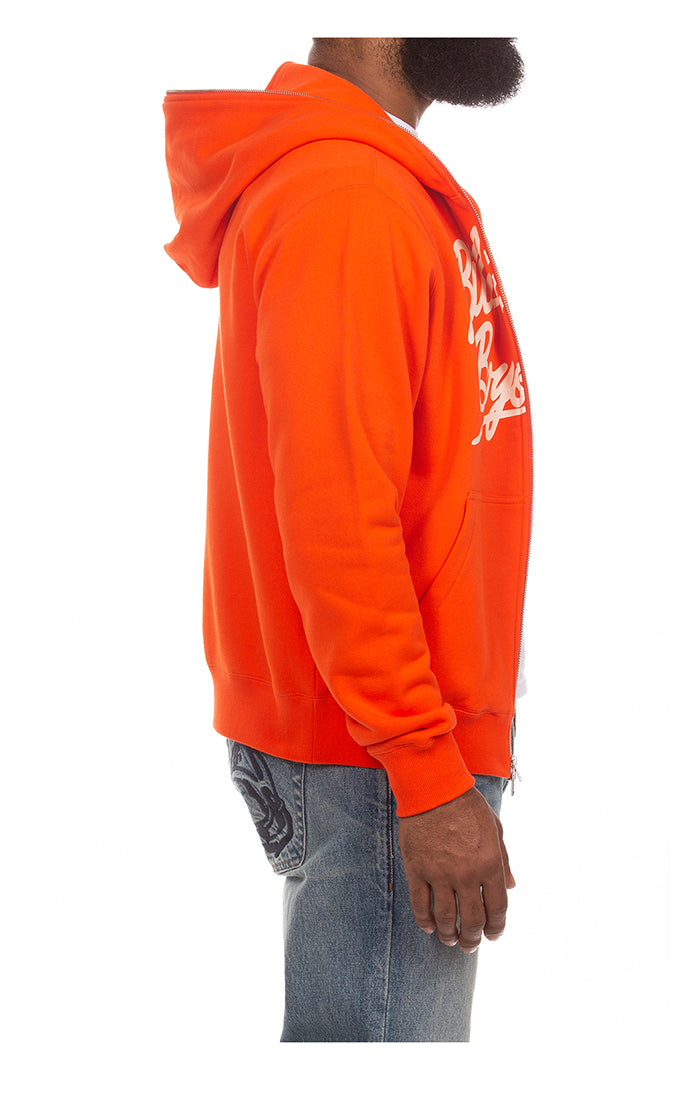BBC Tangerine Lily BB Script Zip Hoodie (861-2303)