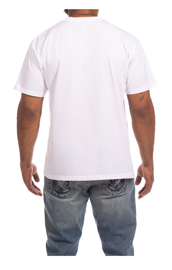 BBC White BB Linework SS Tee (861-6300)