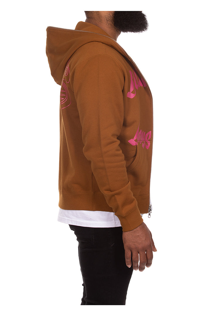 BBC Monk's Robe BB Karat Zip Up Hoodie (851-8304)