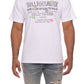 White Billionaire Boy's Club BB Satellites SS Knit sweater showcasing front view with logo detail