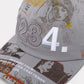 BLDG4 Precast Snapback Hat - Neutral Gray (C61-6800)