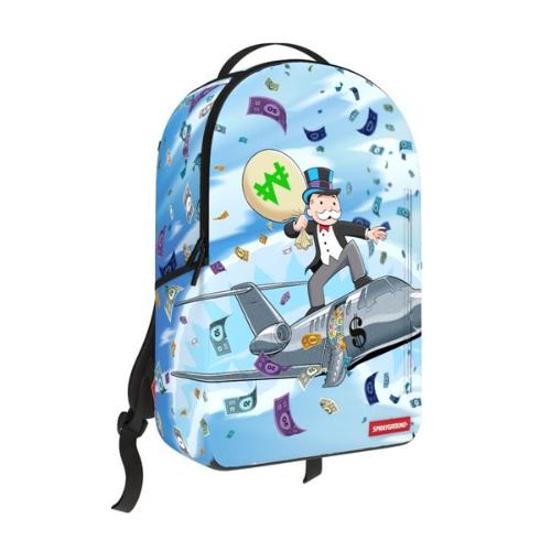 Sprayground Monopoly Plane Backpack (B9129)