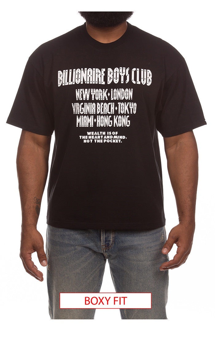 BBC Black BB Club SS Knit (Boxy Fit) (861-1313)