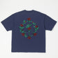 BLDG4 Collosseo SS Knit Tee - Patriot Blue (C61-1306)