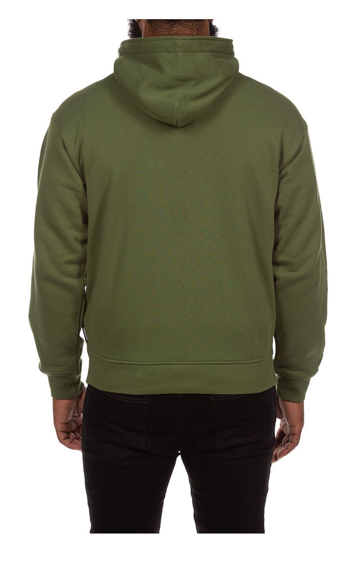 Ice Cream "Zippy" Bronze Green Zip Up Hoodie (451-9304)