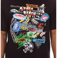 Cropped black knit shirt from Billionaire Boys Club with SS design and stylish detail