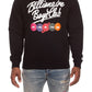 BBC Black BB Script Hoodie (851-8307)