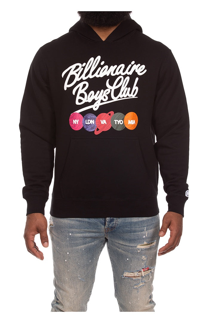 BBC Black BB Script Hoodie (851-8307)