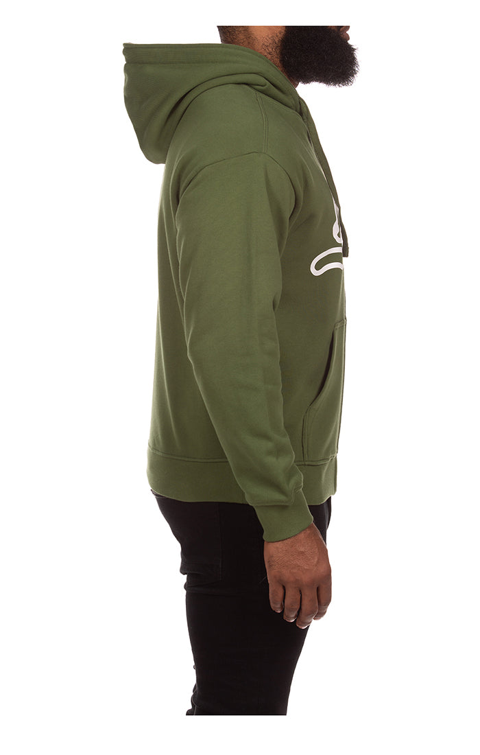 Ice Cream "Zippy" Bronze Green Zip Up Hoodie (451-9304)
