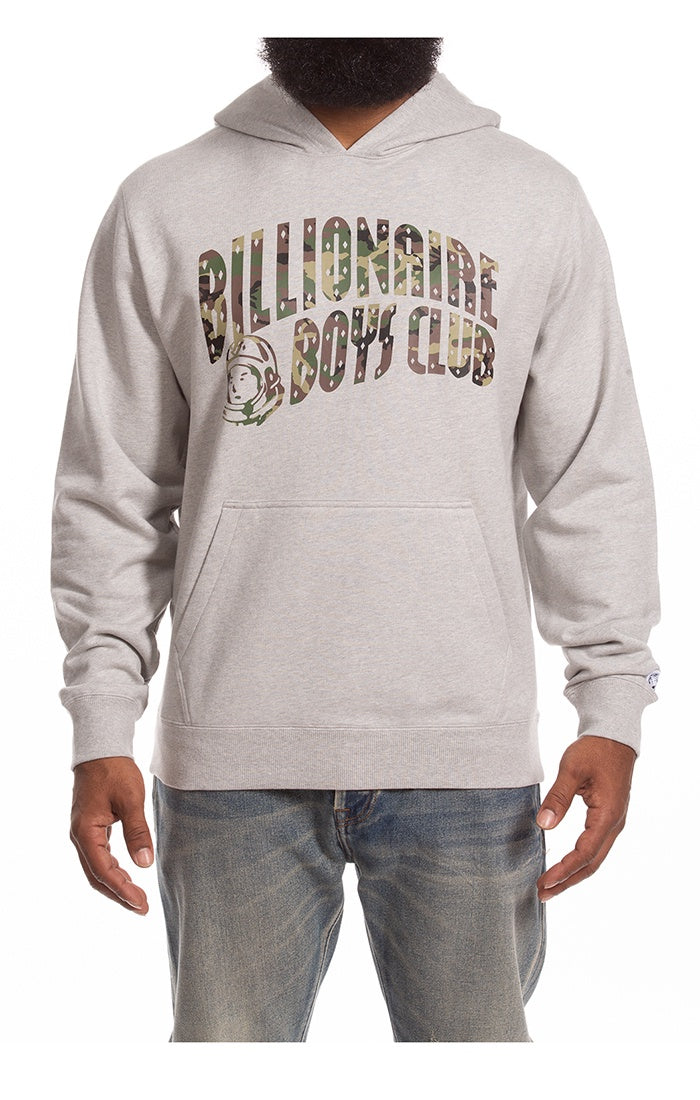BBC Heather Grey BB Camo Hoodie (861-1319)