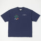 BLDG4 Collosseo SS Knit Tee - Patriot Blue (C61-1306)