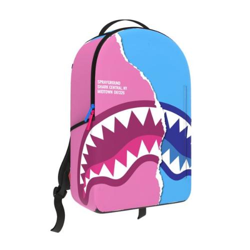 Sprayground Shark Central Cotton Candy Backpack (B8613)