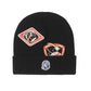 BBC Black BB Stamps Beanie (851-9802)