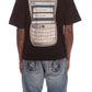 BBC Black BB Text SS Knit (861-3310)