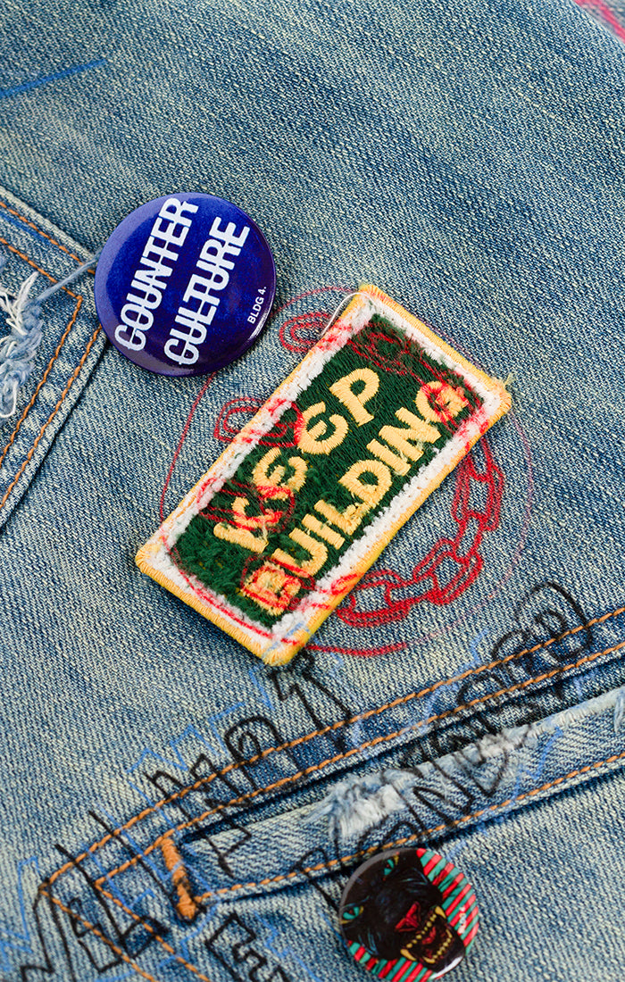 BLDG4 Orpheum Jean Jacket - Steel Wash (C61-1400)