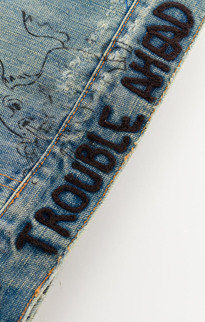 BLDG4 Orpheum Jean Jacket - Steel Wash (C61-1400)