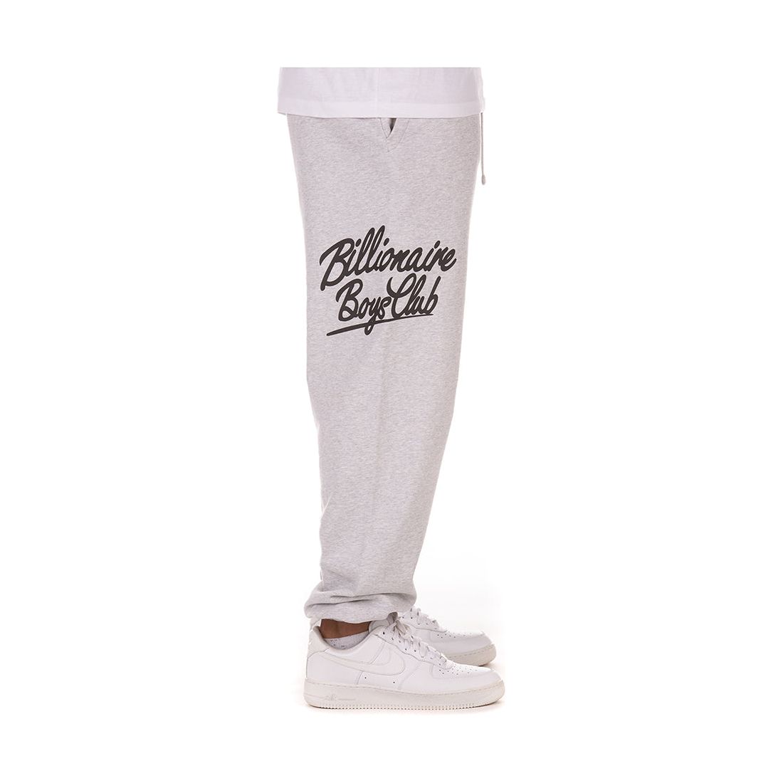 BBC Heather Grey BB Script Sweatpants (831-7107) – Fresh Society