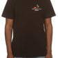 Black Billionaire Boy's Club BB Palms short sleeve t-shirt with bold graphic design featuring tropical palm trees and the style number 851-6201