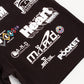 Comfortable and stylish black shorts with white BB WHM logo