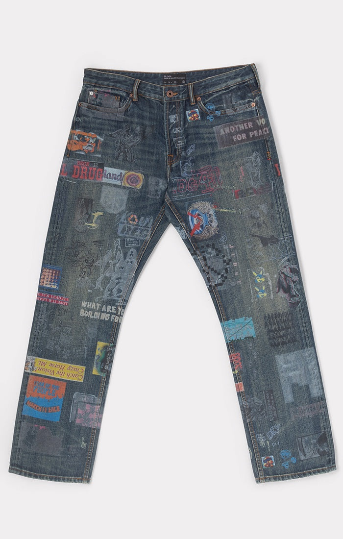 BLDG4 Cement Jeans - Corner Stone (C61-6102)