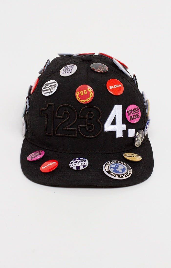 BLDG4 Iceberg Returns Snapback Hat - Black (C61-2800)
