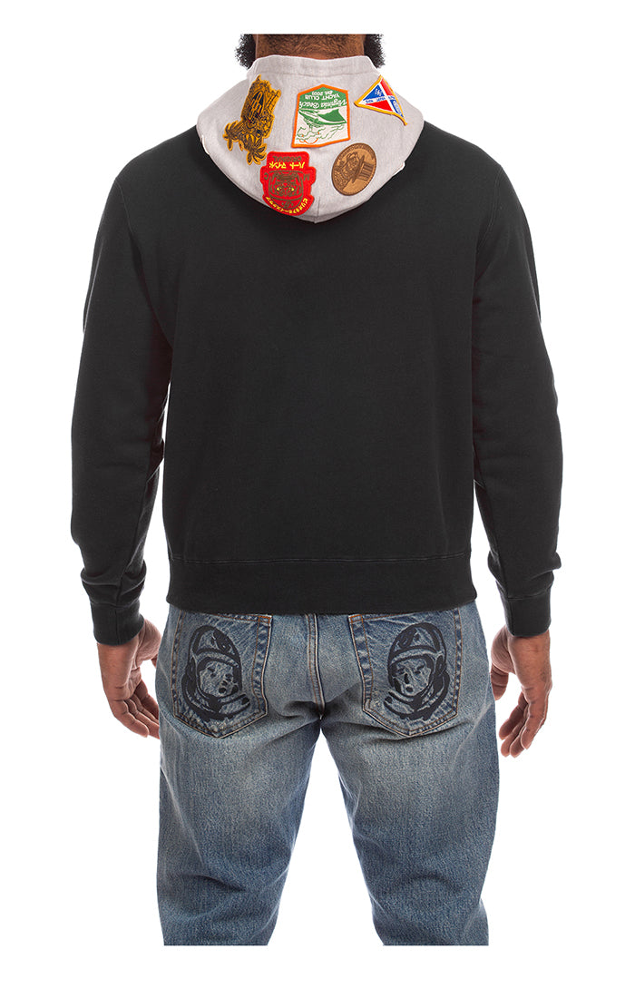 BBC Black BB Patches Hoodie (861-6313)