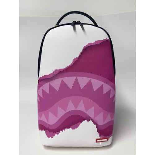 Sprayground 3D Check Pink Shark Backpack (B8685)