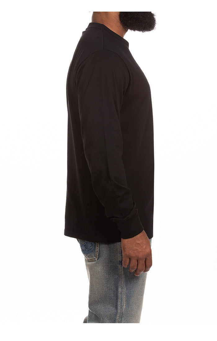 BBC Black BB Thermal LS Knit (851-9313)