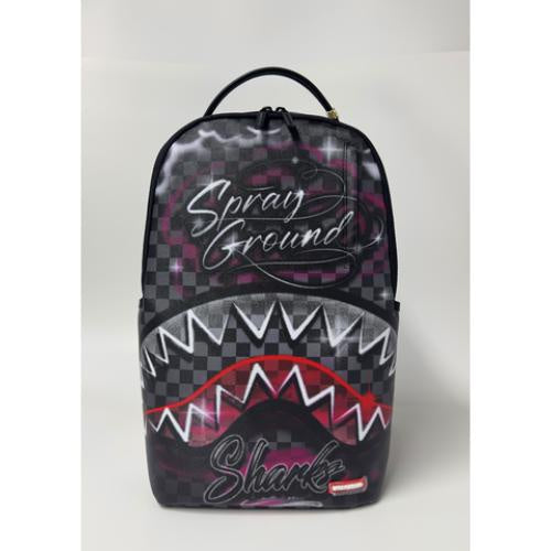 Sprayground Airbrushed Shark Backpack (B8708)