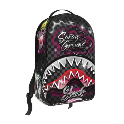 Sprayground Airbrushed Shark Backpack (B8708)
