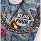 BLDG4 Acropolis Denim Short - Kitchen Sink (C61-2101)