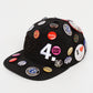 BLDG4 Iceberg Returns Snapback Hat - Black (C61-2800)