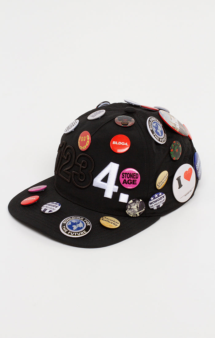 BLDG4 Iceberg Returns Snapback Hat - Black (C61-2800)