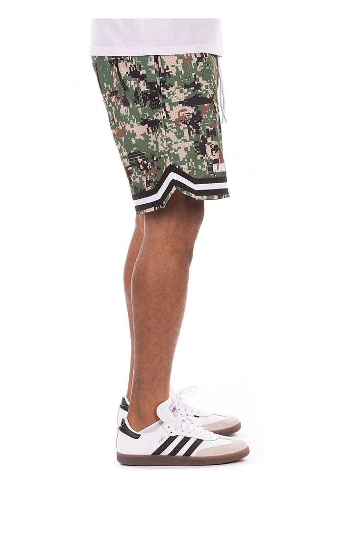 BBC Sesame BB Digi Camo Shorts (861-4104)