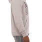 Modern men's hoodie with BBC branding and zip front closure
