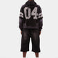 BLDG4 Frame Pullover Hoodie - Charcoal Art (C61-6302)