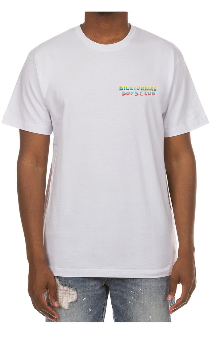 Stylish and comfortable BBC White BB Body Soul short sleeve tee with vibrant logo (841-2200)