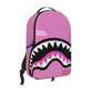 Sprayground Shark Central Pink Embroidered Shark Backpack (B9630)