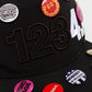 BLDG4 Iceberg Returns Snapback Hat - Black (C61-2800)