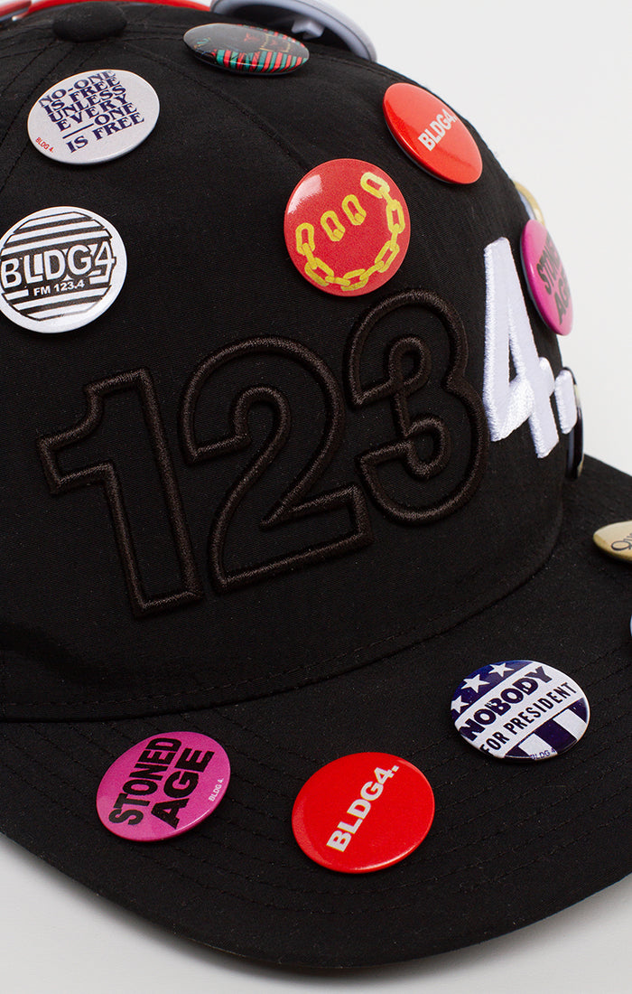 BLDG4 Iceberg Returns Snapback Hat - Black (C61-2800)