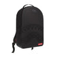 Sprayground Shark Central Blacked Out Embossed Nylon Backpack (B9635)