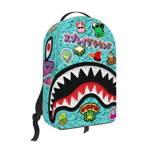 Sprayground Embellished Fleece Monster Backpack (B8850)