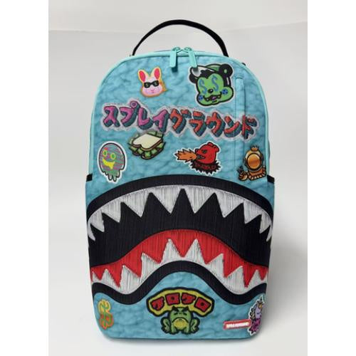 Sprayground Embellished Fleece Monster Backpack (B8850)
